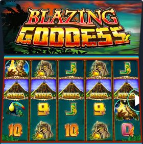 Игровой автомат Blazing Goddess играть бесплатно