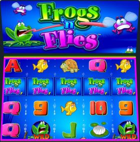 Игровой автомат Frogs 'n Flies играть бесплатно