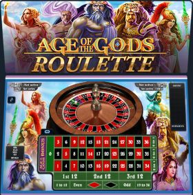 Игровой автомат Age of the Gods Roulette играть бесплатно