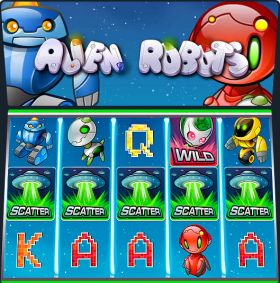 Игровой автомат Alien Robots играть бесплатно