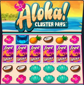 Игровой автомат Aloha Cluster Pays играть бесплатно