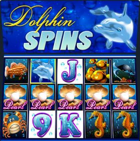 Игровой автомат Dolphin Spins играть бесплатно