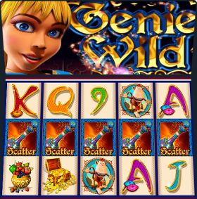 Игровой автомат Genie Wild играть бесплатно