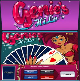 Игровой автомат Genies HiLo играть бесплатно
