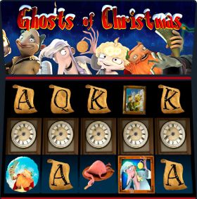 Игровой автомат Ghosts  of Christmas играть бесплатно
