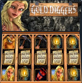 Игровой автомат Gold Diggers играть бесплатно