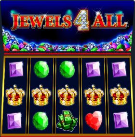 Игровой автомат Jewels 4 All играть бесплатно