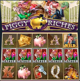 Игровой автомат Piggy Riches играть бесплатно