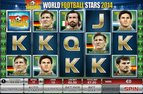 Top Trumps World Football Stars 2014 