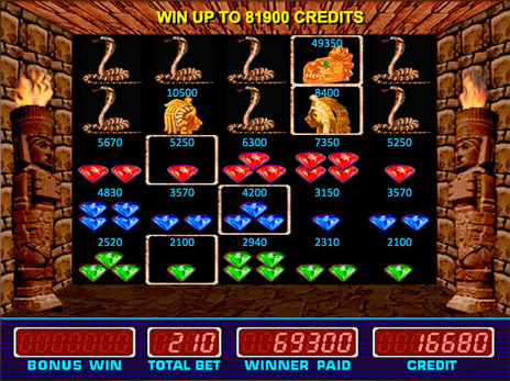 Игровые автоматы Aztec Gold супер бонус игра