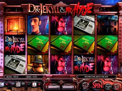 Игровые автоматы Dr. Jekyll and Mr. Hyde выпадение бонус раунда Mr. Hyde