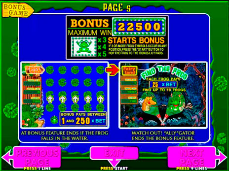 Онлайн автоматы Fairy land 2 описание бонус игр