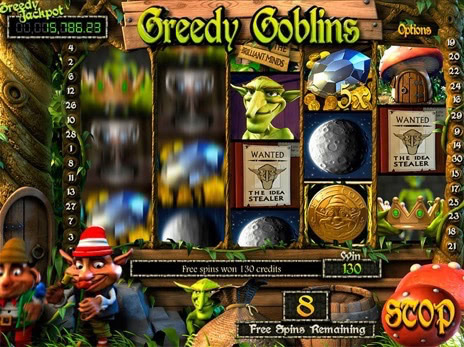 Игровые автоматы Greedy Goblins Бесплатные вращения