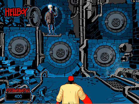 Игровые слоты Hellboy бонус игра Underworld