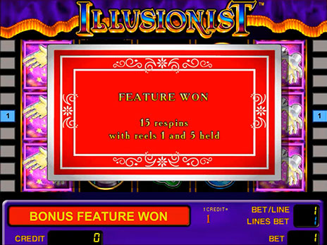 Онлайн автоматы Illusionist 15 бесплытных игр