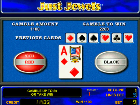 Игровые автоматы Just Jewels риск игра