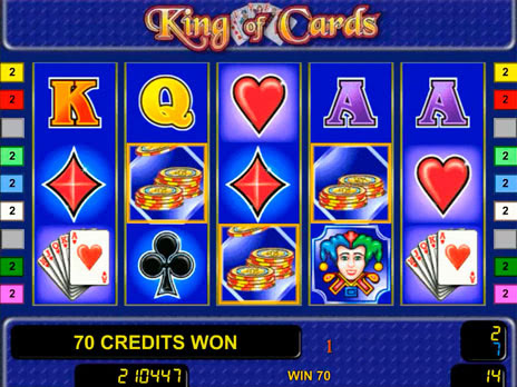 Игровые автоматы Король Карт выпадение бесплатных игр