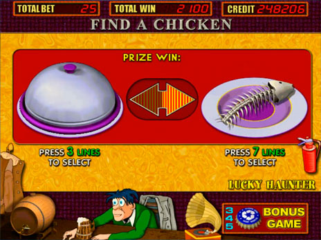 Игровые автоматы Lucky haunter супер бонус игра проигрыш