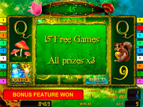 Игровые автоматы Волшебный Лес 15 бесплатных игр