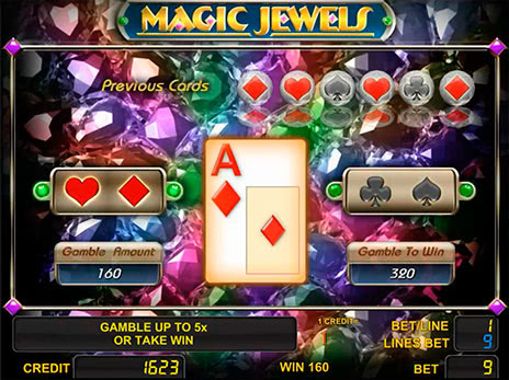 Онлайн слоты Magic Jewels риск игра