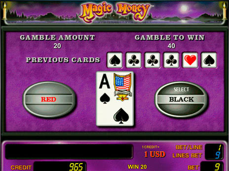 Игровые слоты Magic Money риск игра