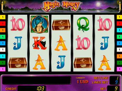 Онлайн автоматы Magic Money выпадение бесплатных игр