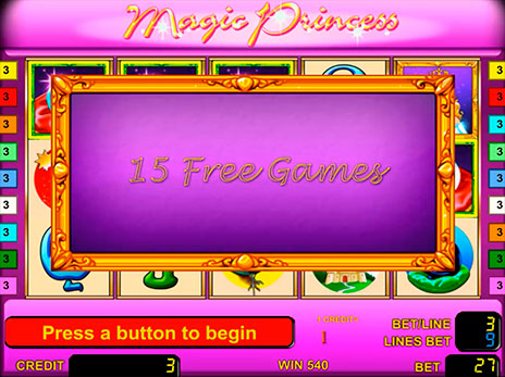 Онлайн автоматы Magic Princess 15 бесплатных игр
