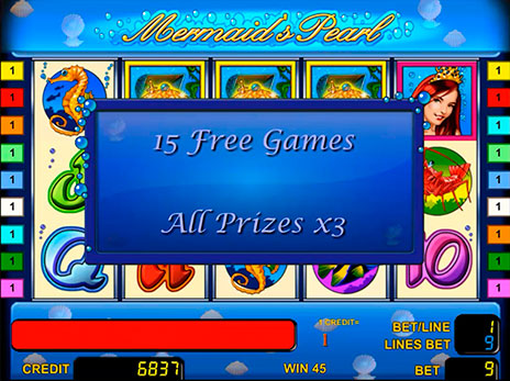 Онлайн автоматы Жемчужина Русалочки 15 бесплатных игр