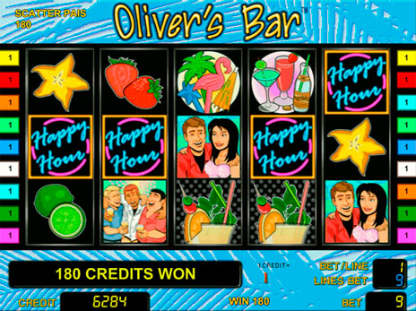 Игровые автоматы Olivers Bar выпадение бесплатных игр