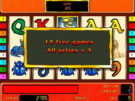 Игровые автоматы Золото Фараона 2 15 бесплатных игр