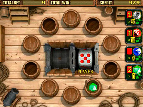 Игровые автоматы Pirate 2 бонус игра бочка
