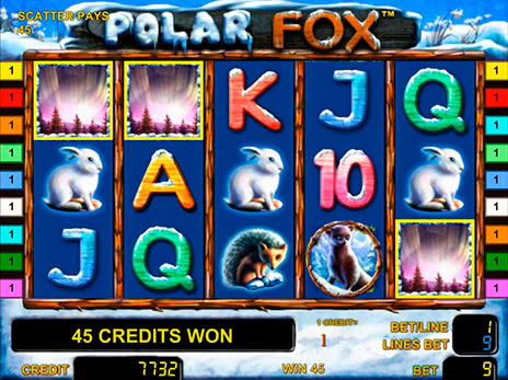Онлайн автоматы Polar Fox выпадение бесплатных игр