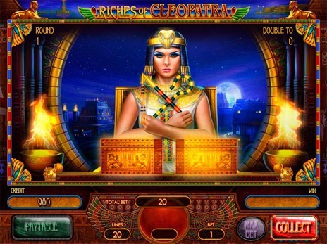Слот аппараты Riches of Cleopatra риск игра