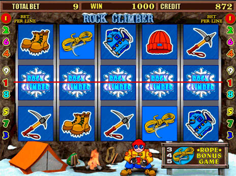 Игровые автоматы Rock Climber максимальная выигрышная комбинация