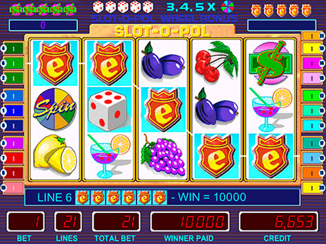 Игровые автоматы Slot o Pol Deluxe максимальная выигрышная комбинация
