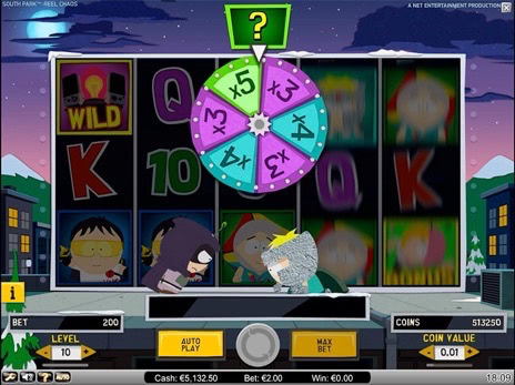 Игровые автоматы South Park бонус множители кенни