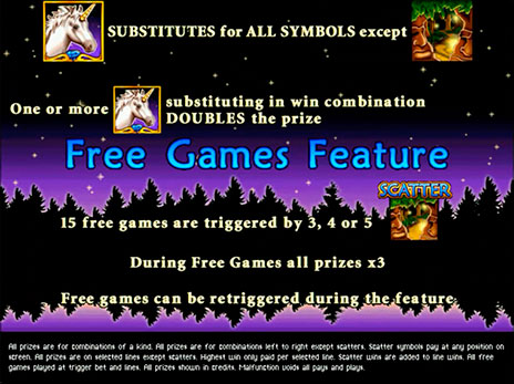 Игровой автомат Магический Единорог описание бесплатных игр